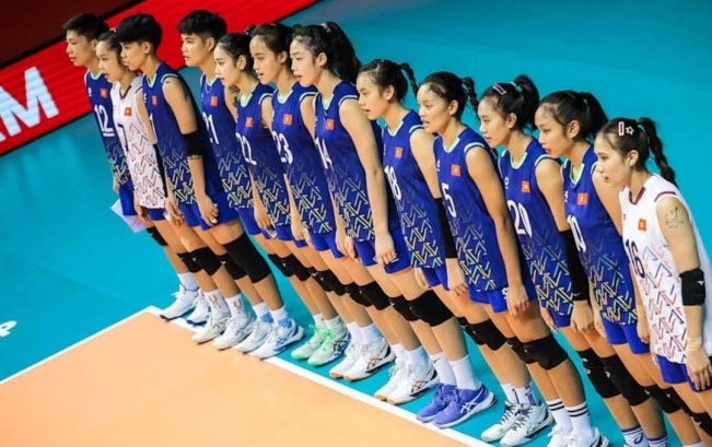 Tim voli putri Vietnam. (Instagram)